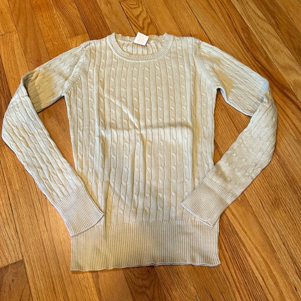 Sweet Romeo Women’s Tan Sweater Size Small